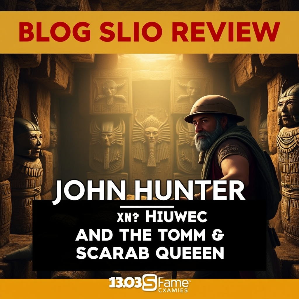 John Hunter and the Tomb of the Scarab Queen Review: An Adventure Slot from Pragmatic Play